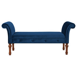 Traditional Upholstered Benches by Jennifer Taylor Home