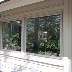 Replacement Windows the window frames match the exterior - Windows