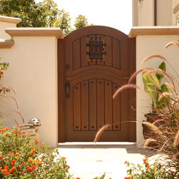 Designer Wood Gates - Home Fencing And Gates