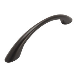 Cosmas - Cabinet Pull, 3-3/4" Hole Centers, Set of 25, Oil Rubbed Bronze - Cabinet And Drawer Handle Pulls