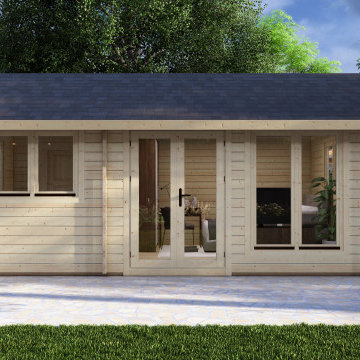 1 Bedroom Log Cabins