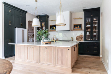 Inspiration for a transitional kitchen remodel in Other