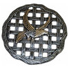 Cast Aluminum Eagle Wall Decor or Stepping Stonees (Antique Pewter)
