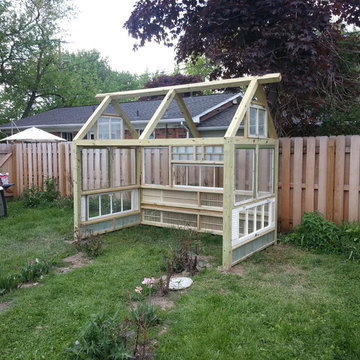 Shabby-Chic Greenhouse