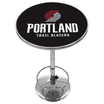 Bar Table - Portland Trail Blazers Logo Bar Height Table