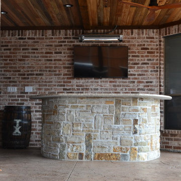 Murphy - Boulder Waterfall, Pool & Spa, Covered Outdoor Kitchen & Bar