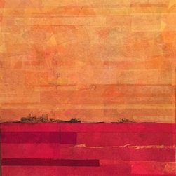Hot Summer Day - Mixed Media Art