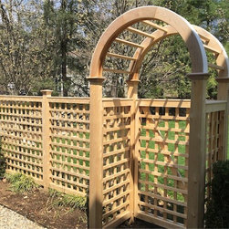 4" Square Cedar Lattice - Products
