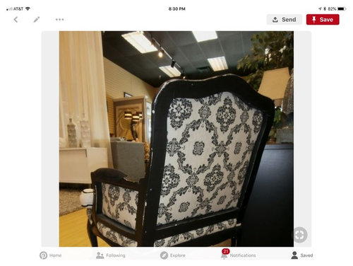 Love These Black And White Chairs For Lr What Color For