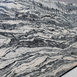Black Spectrus Granite Slab (Polished) - Kitchen Countertops