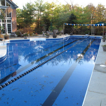 Worlds Longest Vinyl Liner Pool (165' Olympic Pool)