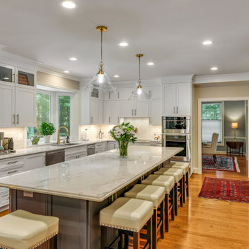 Transitional Kitchen & Wet Bar Design Great Falls, VA
