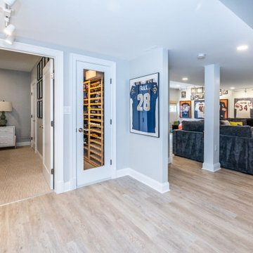 Living Space Continued into Adjacent Bedroom & Cellar