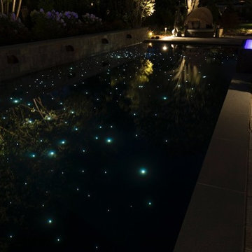 Franklin Lakes, NJ. Luxury swimming pool and geometric masterpiece