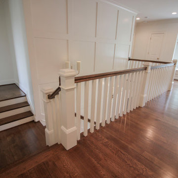 Project #77 | Elegant Traditional Stair with Two-Sided Balcony