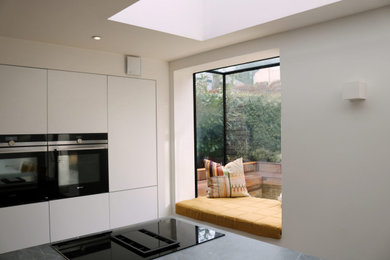 This is an example of a contemporary home in Manchester.