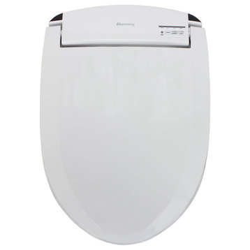 Blooming NB-R1063 Round White Bidet Toilet Seat With Remote