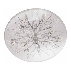 Access Lighting Sol Glass Dome Flush-Mount - Flush-mount Ceiling Lighting