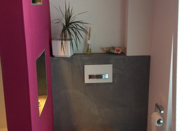 ケルンにあるおしゃれなトイレ・洗面所の写真
