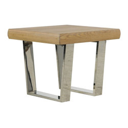 Bateau Elm End Table - Side Tables And End Tables