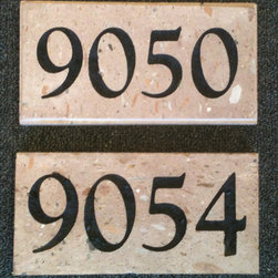 Address Stone Marker - House Numbers