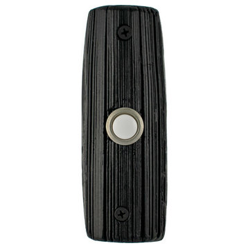 Yucca Doorbell, Handmade Luxury Hardware, Wrought Iron