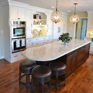 It takes a team to raise a kitchen!