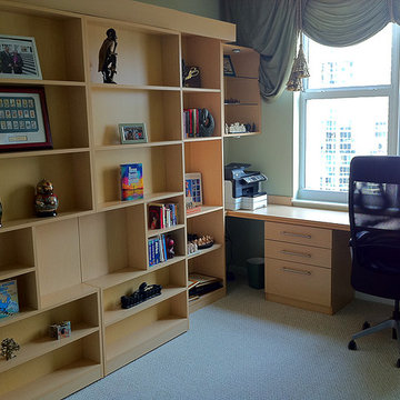The Jefferson Murphy bed and home office combined