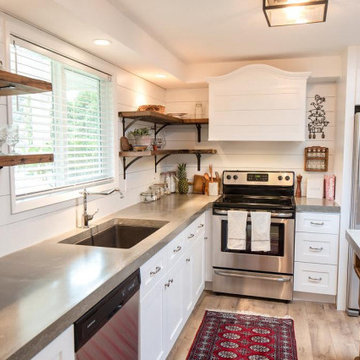 Breath taking kitchen with an abundance of light