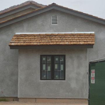 New construction Arcadia wood shake roof