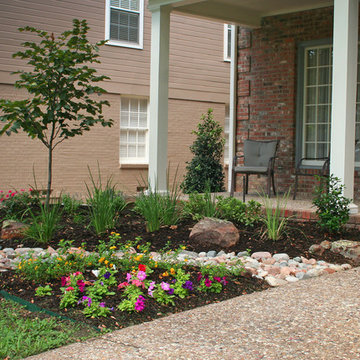 Flowerbeds and Backyard Makeover
