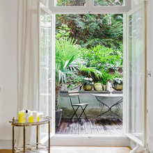 sunken patio