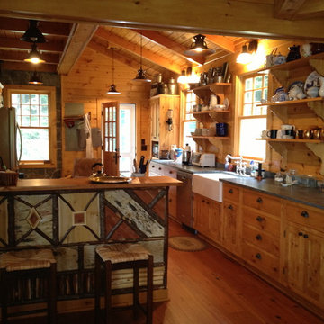Addition on Gambrel roof home