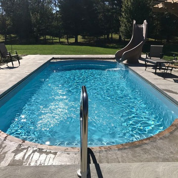 Kid Friendly New Pool Construction