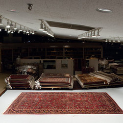 9&times;19 PERSIAN SAROUK RUG - Rugs