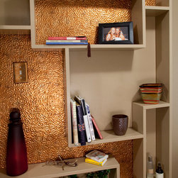 Fasade Hammered in Polished Copper - Home Decor