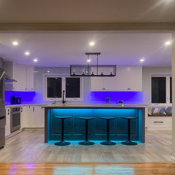 Open Floor Kitchen Remodel, Manchester CT