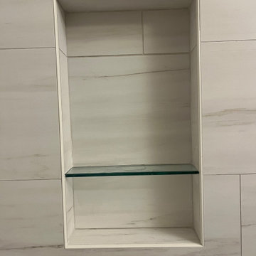 Carmel Half Bath to Full Bath Conversion & Bath Remodel