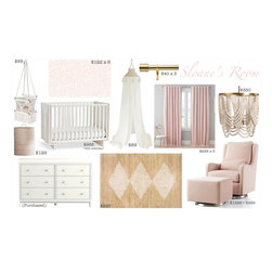 Nursery Design Board - Nursery Decor
