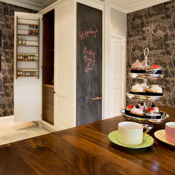 Painted Kitchen with a Twist, Barnes SW13
