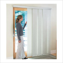 Sliding door treatment