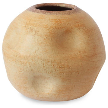 Novica Akan Water Pot Ceramic Decorative Vase