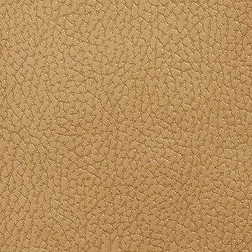Camel Pebbled Breathable Leather Look And Feel Upholstery By The Yard