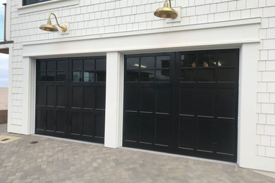 This is an example of a beach style garage in Orange County.