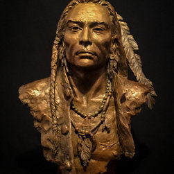 "Aketcheta" Warrior - Sculptures