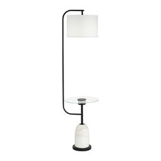 Wellington 1-Light Floor Lamp Black