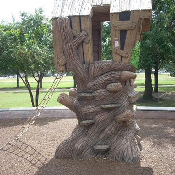 Climbing Trees and Rock Playground