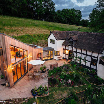 Farmhouse Extension Glazed Linked Annexe and Barn Conversion