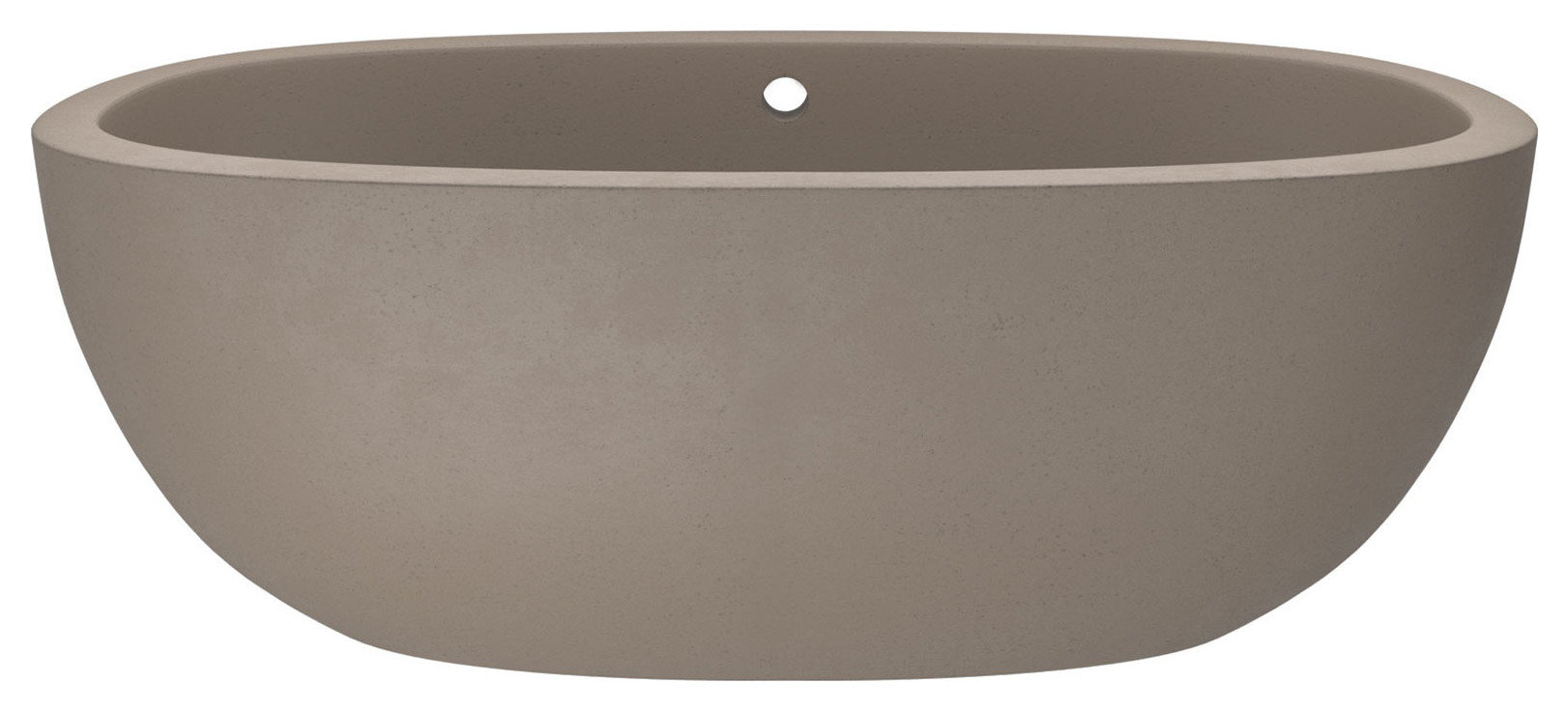 Avalon NativeStone Freestanding Soaking Tub, Earth, 62"