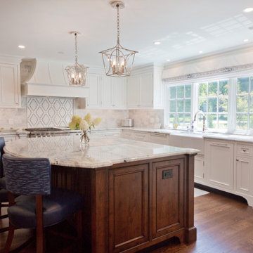 Classic Custom Kitchen with Traditional Details